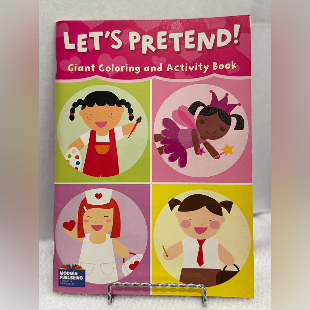 Let's Pretend! Giant Coloring and Activity Book